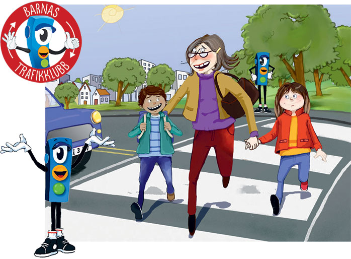 La barna bli trygge i trafikken fra de er små. Barnebøkene i serien Barnas Trafikklubb inneholder spennende og gøyale historier som gjør at barn lærer om trafikken på en enkel og morsom måte! Kjøp bøkene i Barnas Egen Bokverden
