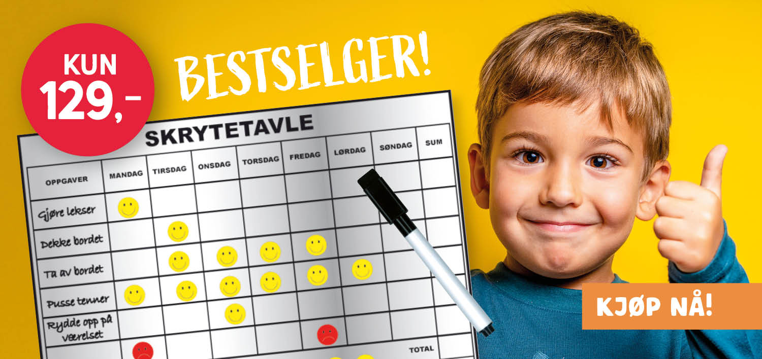 Skrytetavle i Barnas egen bokverden