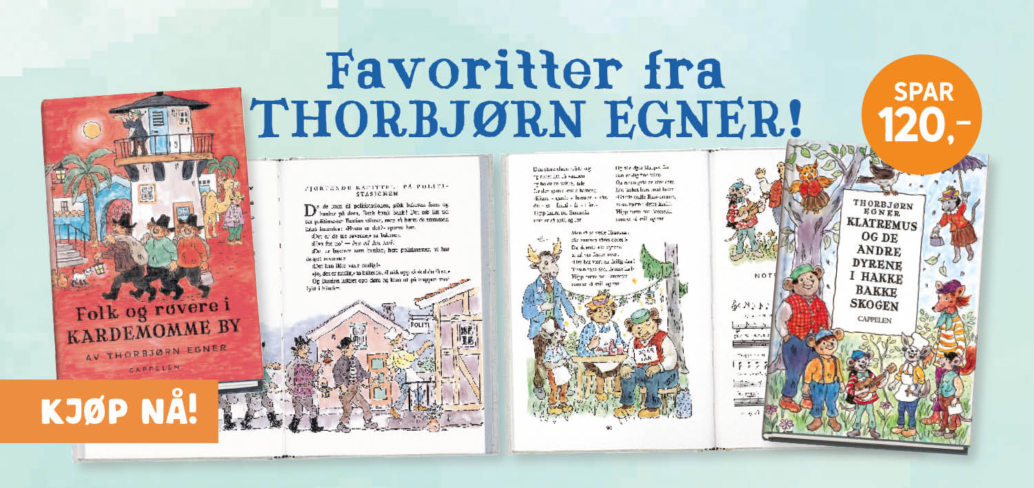 To Egner-bøker i Barnas egen bokverden