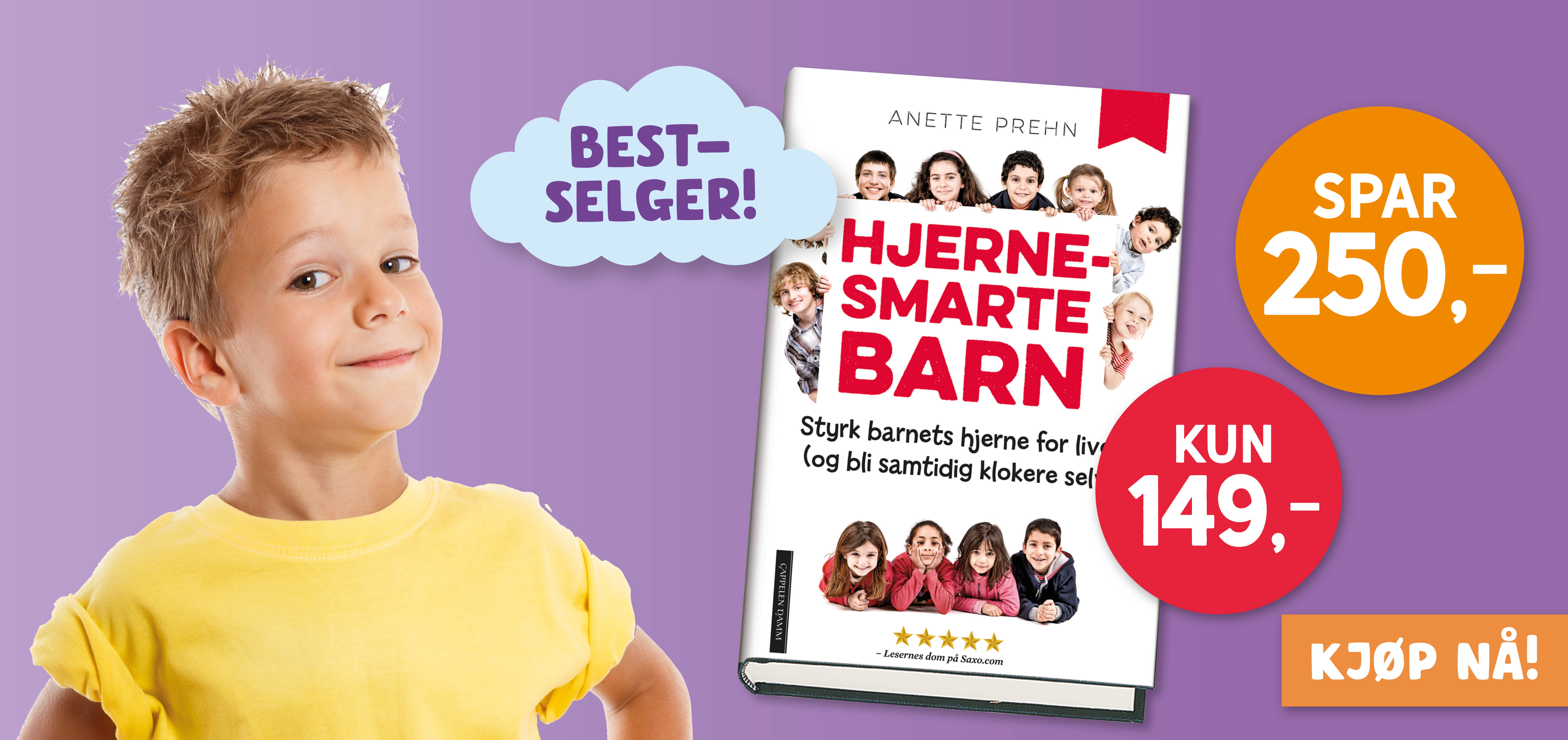 Hjernesmarte barn i Barnas egen bokverden