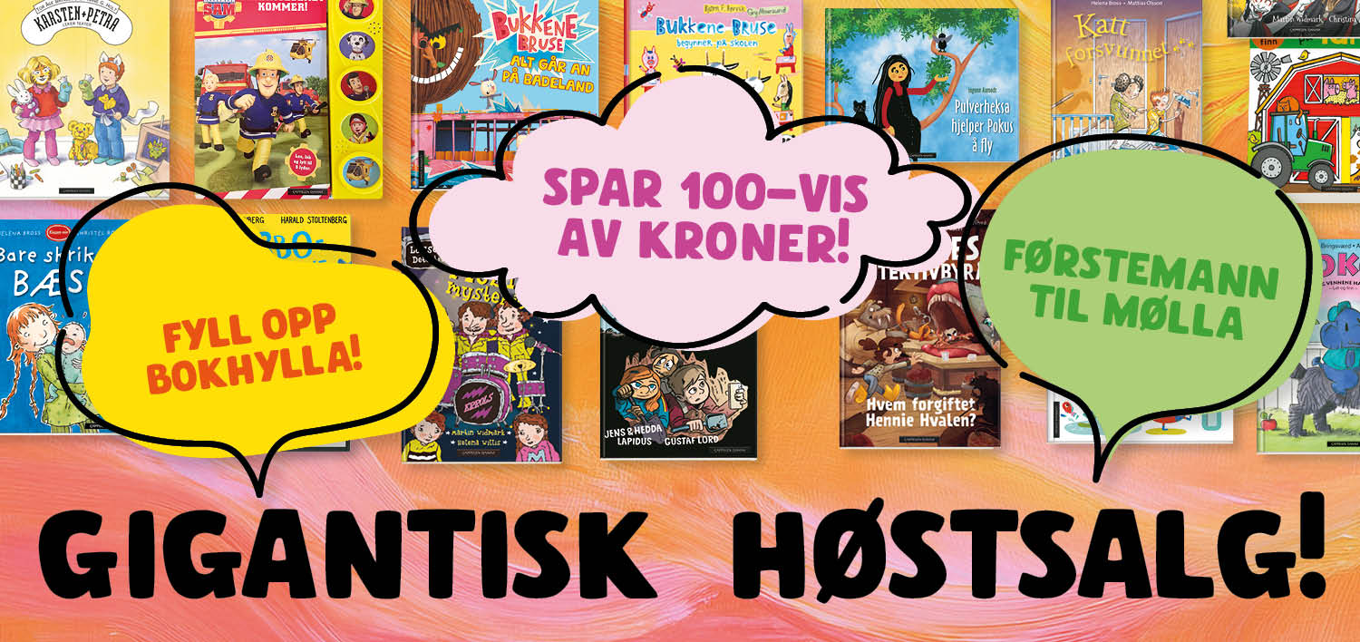 Høstsalg i Barnas egen bokverden