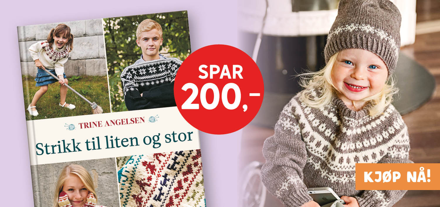 Strikk til liten og stor i Barnas Egen bokverden
