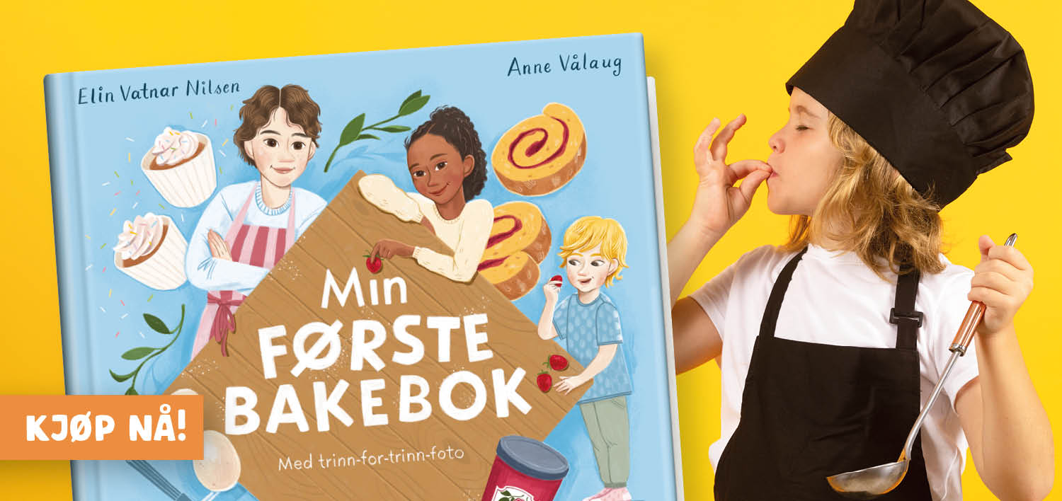 Min første bakebok i Barnas egen bokverden