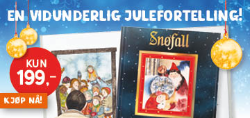 Snøfall hos Barnas Egen Bokverden