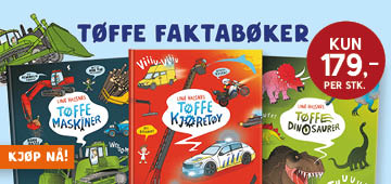 Tøffe bøker i Barnas Egen Bokverden