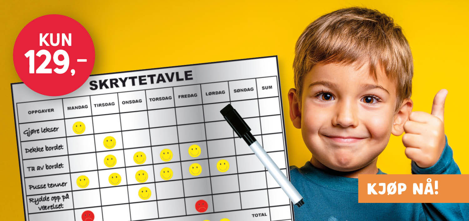 Skrytetavle i Barnas Egen Bokverden