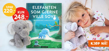 Elefanten som gjerne ville sove og elefantkosedyr i Barnas Egen Bokverden
