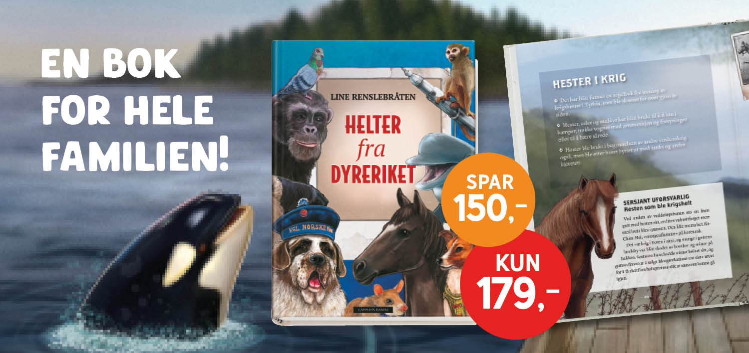 Helter fra dyreriket i Barnas Egen Bokverden