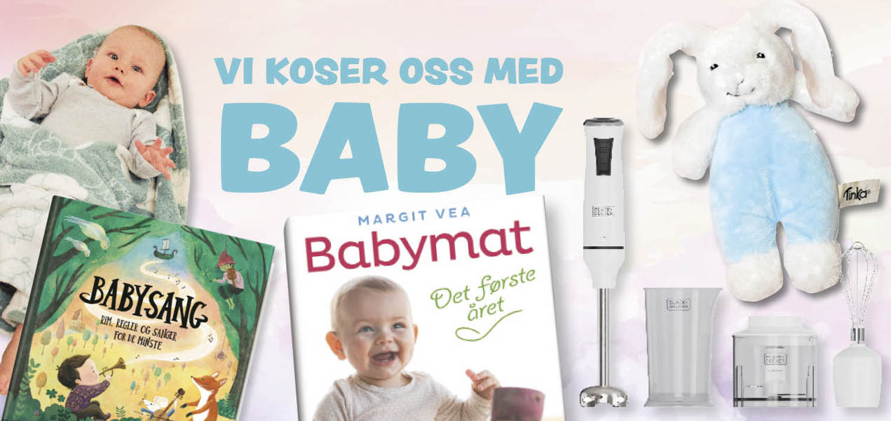 Bøker og produkter til baby i Barnas Egen Bokverden