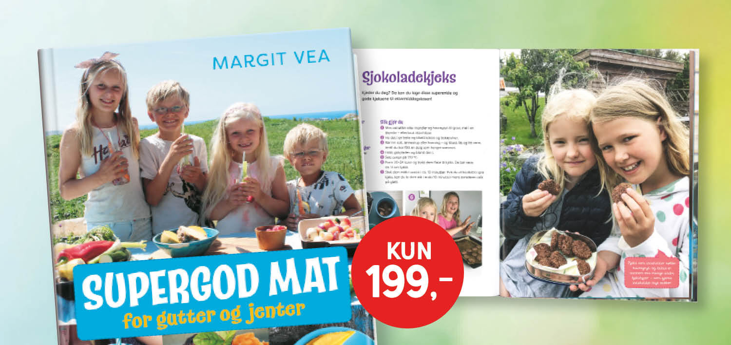 Supergod mat for gutter og jenter i Barnas Egen Bokverden