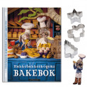 Hakkebakkeskogens bakebok og pepperkakeformer, 3 stk