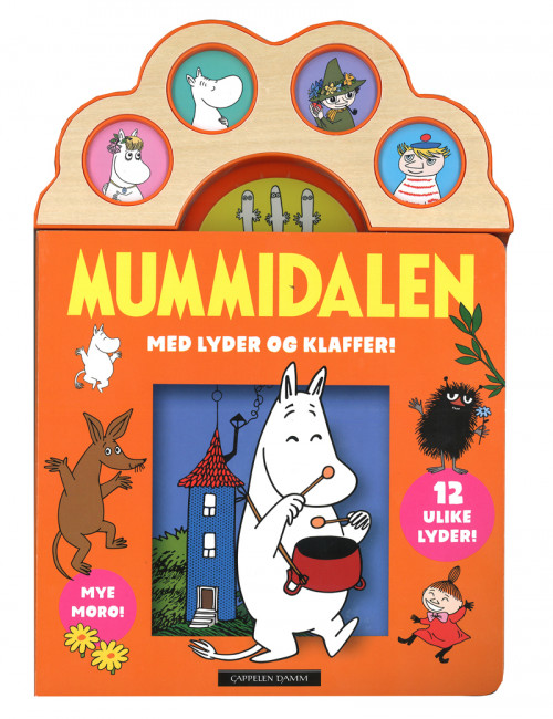 Omslag - Mummidalen med lyder og klaffer!