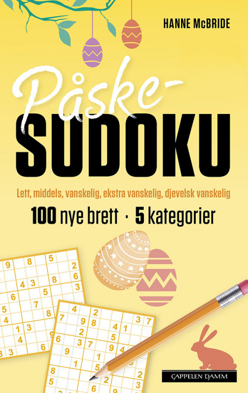 Omslag - Påske-sudoku