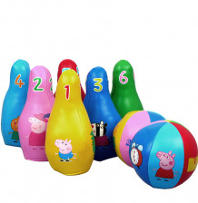 Peppa Gris bowlingsett