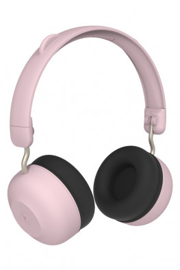 Omslag -  Kreafunk hodetelefon, Buzz Junior Dusty Rosa