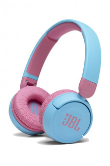JBL trådløs hodetelefon til barn, (blå/rosa)
