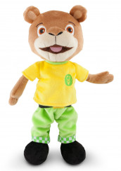 Ted plysj 30 cm. Vennebyen (Myk leke)