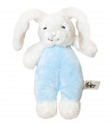 Omslag - Kanin Baby 20 cm Tinka hvit/blå 