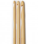 Omslag - Heklenåler i bambus str. 6, 8 og 10