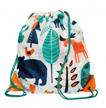 Barnehagepose med dyremotiv