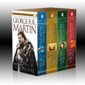 A song of ice and fire 1-4 ; A game of thrones ; A clash of kings ; A storm of swords ; A feast for crows av George R.R. Martin (Heftet)