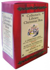 Christmas 3-book boxed set av L. Frank Baum, Lewis Carroll og Charles Dickens (Innbundet)