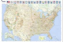 MI 13761 USA laminert av Michelin (Kart, plano)