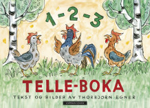 1-2-3 Telle-boka av Thorbjørn Egner (Innbundet)