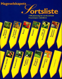 Hageselskapets sortsliste av Det Norske Hageselskap, Egil Hansen og Nils Skaarer (Heftet)