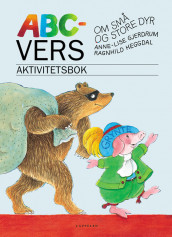 ABC-vers om små og store dyr Aktivitetsbok av Anne-Lise Gjerdrum og Ragnhild Heggdal (Heftet)
