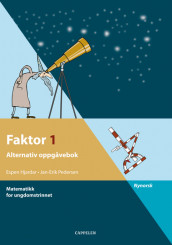 Faktor 1 Alternativ oppgåvebok av Jan-Erik Pedersen (Heftet)