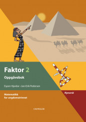 Faktor 2 Oppgåvebok av Jan-Erik Pedersen (Innbundet)