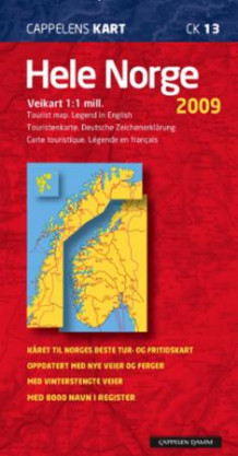 Hele Norge 2009 (Kart, falset)