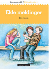 Leseuniverset 5-7 Skjønnlitteratur 1: Ekle meldinger av Jørn Jensen (Heftet)