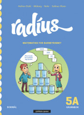 Radius 5A Grunnbok av Kristin Måleng og Vibeke Saltnes Olsen (Innbundet)