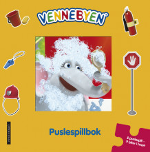 Vennebyen puslespillbok av CreaCon Entertainment AS (Innbundet)