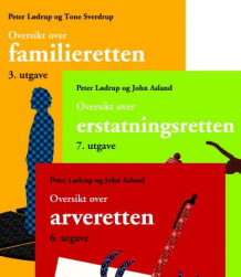 Oversiktsbøker, familie-, arve- og erstatningsrett av Peter Lødrup, John Asland og Tone Sverdrup (Heftet)