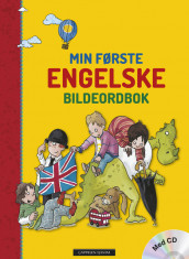 Min første engelske bildeordbok (Innbundet)