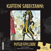 Kaptein Sabeltanns Puslespillbok av Terje Formoe (Kartonert)