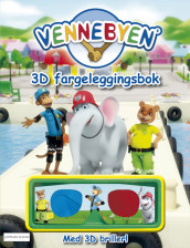 Vennebyen - 3D fargeleggingsbok av CreaCon Entertainment AS (Heftet)
