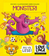 Løveunge - Monster! av Jon Ewo (Innbundet)