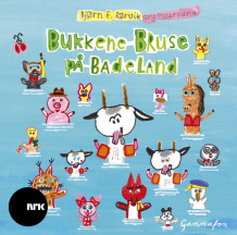 Bukkene Bruse på badeland av Bjørn F. Rørvik (Lydbok-CD)