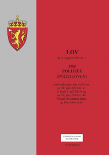 Politiloven (lov om politiet) (Heftet)