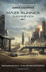 Omslag - The maze runner. Bok 2. Ildprøven