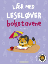 Omslag - Lær med leseløver - bokstavene