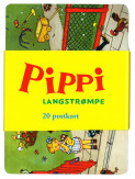 Omslag - Pippi - postkort  