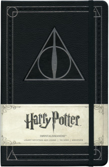Harry Potter Dødstalismanene linjert notatbok (Innbundet)