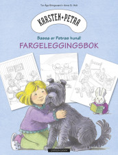 Omslag - Karsten og Petra Fargeleggingsbok