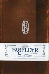 Fabeldyr og hvor de er å finne: Salmander Fisle linjert notatbok (Innbundet)