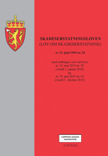 Skadeserstatningsloven (lov om skadeserstatning) (Heftet)